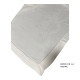 Nappe brodée à vos initiales damassé coton vintage 150x220cm - Villa Farese