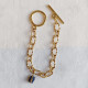 Bracelet chaine et breloque - Villa Farèse - Villa Farese