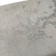 Nappe brodée main deux monogrammes CB damassé soie 170x230cm - Villa Farese