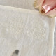 Nappe lin naturel brodée personnalisée à vos initiales - 180x250 - Villa Farese