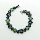 Bracelet tissé vert collection Dolce - Villa Farese