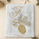 Serviette brodée prénom ou initiale collection Noël - Villa Farese