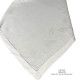 Nappe brodée personnalisée à vos initiales damassé lin vintage 145x270cm - Villa Farese