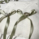 Coussin porte alliances mariage brodé à vos initiales 20x20cm - Villa Farese