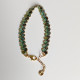 Bracelet perles Miyuki vert Picasso - Villa Farèse - Villa Farese
