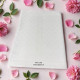 Nappe brodée personnalisée à vos initiales damassé coton vintage 160x255cm - Villa Farese