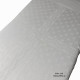 Nappe brodée personnalisée à vos initiales damassé coton vintage 160x255cm - Villa Farese